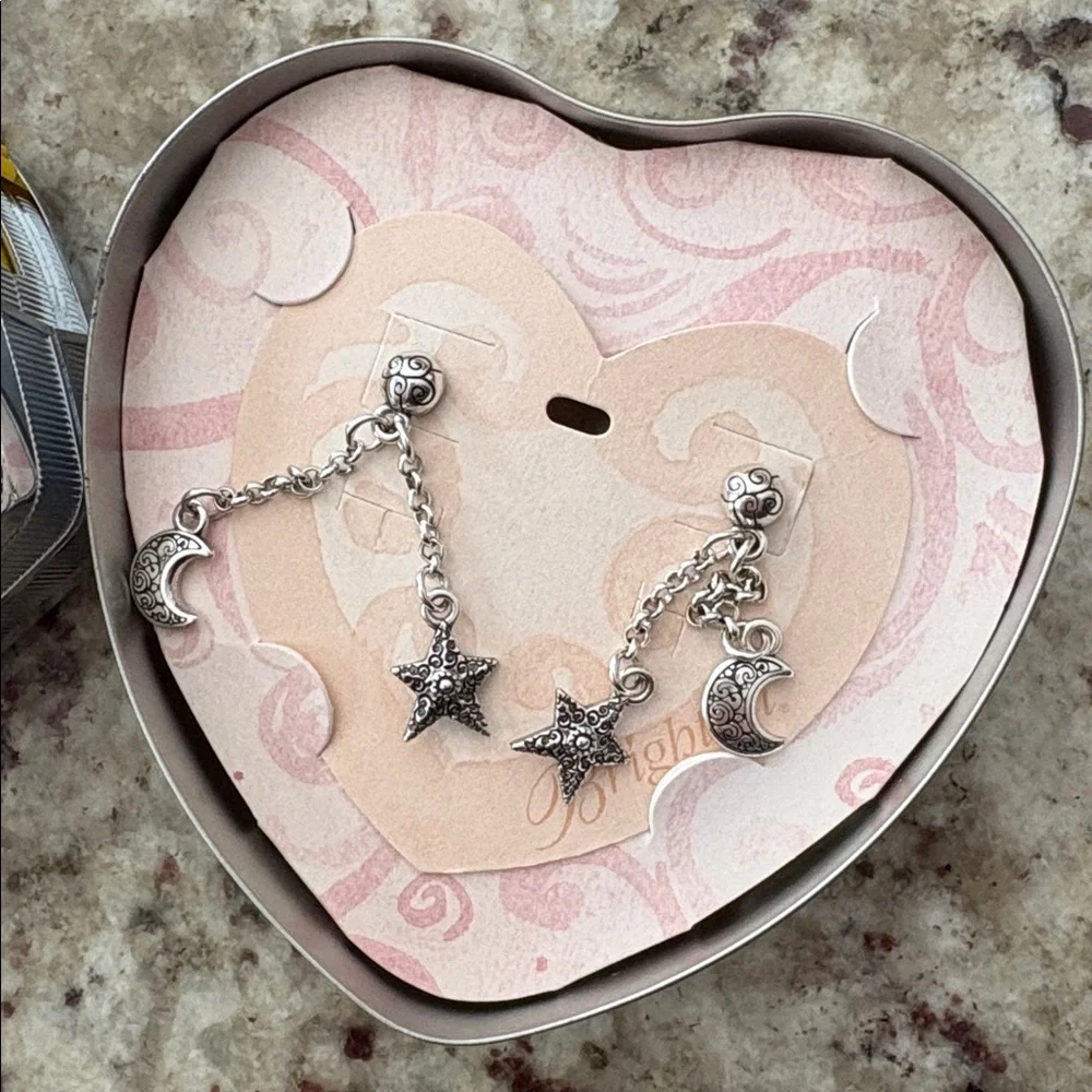 Brighton Star and Moon Earrings - Picture 5 of 5